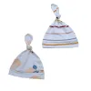 Newborn Infant Baby Swaddle Sleeping Cloth Peach Baby Muslin Blanket With Hat 2pcs/set
