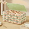 Garrafas de armazenamento Caixa de ovo Refrigerador Especial Grade Alimentos Cozinha de preservação e arranjo Artefato Put Rack Sçap