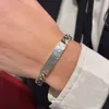 Designer smycken armband halsband ringtillbehör taiyin antik sterling alf skalle armband för män kvinnor hög kvalitet