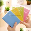 Anteckningar Mini Portable Notebook Trumpet Notepad Pocket Daily Memo Pad Pvc er Journal Book School Office Supplies Stationery VF1492 D DHERA