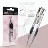 Brosses 1pc LED Tweezers des sourcils