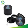 Smoking Pipes Hot selling aluminum alloy grinder in Europe and America, diameter 50mm, four layer metal grinder