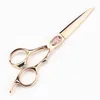 Tools Japan 440c Professionelle Friseurschere 6 Zoll Barber Sharp Scissor Hair Stylist Dedicated Haarscheren-Sets Roségold