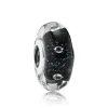 Для чар Pandora Sterling Silver Beads Black Series Cat Eye Glass Crystal SLR Стаканы камеры