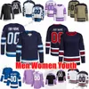 Custom S-6XL Movie College Hockey Wears Джерси 37 Коннор Хеллебайк 55 Марк Шайфеле 80 Пьер-Люк Дюбуа 26 Блейк Уилер 22 Мейсон Эпплтон 36 Морган Бэррон 81 Коннор