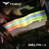 CPUS TeamGroup TFORCE Delta RGB DDR4 16 Go 8 Go 3600MHz 3200MHz 3000MHz Module de mémoire de jeu de jeu RAM