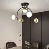 Ceiling Lights Bathroom Ceilings Glass Lamp Bedroom Light Fixture Dining Room