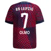 2023 2024 RBL Leipziges WERNER Soccer Jerseys NKUNKU RAUM SIMAKAN POULSEN SZOBOSZLAI FORSBERG SABITZER OLMO HAIDARA LAIMER SCHLAGER football men and kids shirt