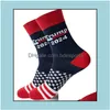 Party Favor Trump 2024 Coton Chaussette Lets Go Brandon Bas Chaud Automne Hiver Homme Femmes Maison Casual Sport Chaussettes Drop Delivery Gard Dh2Hi