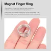 Cluster ringen 1 st Hartvorm Magneet Finger Ring Energie voor vrouwenmeisje