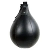 Stansbollar Uppblåsbar träning Gym Fitness Hängande hållbar PU -läder Punch Bag Home Portable Pear Shape With Pump Speed ​​Ball For Boxing 230530