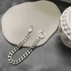 Designer smycken armband halsbands ring forntida personlig ins slät sammanlåsande kubanska mäns kvinnors samma armband gåva hög kvalitet