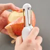 3 op 1 Peeler multifunctionele roterende roestvrijstalen mes mes peeling mes huishouden groente fruit peeler aardappel rasp keukengadgets