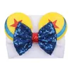 Accessoires pour cheveux 2023 Winter Bow Bands Mode mignonne pour les filles