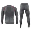 Survêtements pour hommes Ensembles de sous-vêtements sans couture Brand New Sports Fitness Suit Winter Warm Running Randonnée Vélo Tactique Long Johns Sous-vêtement Thermique J230531