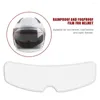 Motorcykelhjälmar Universal Hjälm Shield Anti Fog Film 26CMX9CM Patch Clear Visor Lens Anti-dim