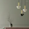 Pendant Lamps Postmodern Art Led Marble Lighthing Living Room Decoration Designer Terrazzo Restaurant Industrial Chandelier For Home