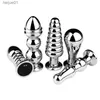 Juguetes para adultos 10 Velocidad Control remoto Metal Anal Butt Plug Vibrador Anus Beads Masaje Juguetes sexuales para mujeres Hombres Masturbación Parejas Coqueteando L230518