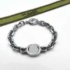 bijoux de créateur collier anneau Accessoires série emboîtement bracelet en émail polyvalent pour hommes femmes de haute qualité
