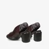 Pantofole Cilindro 8cm Tacco alto Peep Toe Classic Slip On Stretch Nero Marrone Traspirante Accogliente Scarpe da donna HL516 MUYISEXI