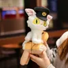 Plush dockor Cartoon Suzume No Tojimari Toy Daijin Cat and Sadaijin Black Movie Character Doll Children Children Birthday Presents 230530