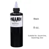 accesories 240ML/Bottle Professional Black Tattoo Inks Microblading Pigment Makeup Safe Body Art Painting Permanent Tattoo Supplies