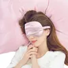 Pflege Dropshipping 100% 3D Seidenschlaf Maske natürliche Schlafende Augenmaske Likadenabdeckung Schatten Augenklappe Weich tragbare Augenbinde Reise