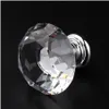 Handtag drar skåp för köksmöbler 30mm diamantform design der knoppar delikat kristallglas skåp pls droppleverans dhhco