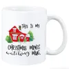 Tassen Nette Weihnachtsgeschenk Cartoon Tasse Kreative Doppelseitig Bedruckte Porzellantassen Glück Filme Schöne Mode Milch Kaffee Tropfen Del Dhwma