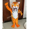 Costumes de mascotte de tigre à fourrure Carnaval Hallowen Cadeaux Unisexe Adultes Fantaisie Jeux de fête Tenue Vacances Publicité extérieure Tenue Costume