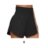 Active Shorts Yoga Fitness Leggings Jogging Clothing Nylon Fine Workmanship Washable Causal Gym Women Workout Pants S
