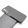 Echte Kohlefaser-Aramid-Hülle für Samsung Galaxy A54 A53, kugelsichere Rückseite
