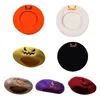 BERETS HALLOWEEN ricami cappello da berretto da berretto Sorride cappucci alla moda Cappelli alla moda Girl Elegante Dressimi Slouchy Painter