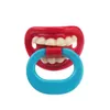 Bomboniera Sile Ciuccio Divertente Ciuccio Barba Denti Capezzolo a forma di labbra rosse Bambino neonato Bambini Vtky2062 Drop Delivery Casa Giardino Fes Dhhnj