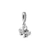 For pandora charms sterling silver beads Mother's Day Series Hanging Beaded Fixing Clip bead