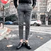 Blazers Mens Dress Suit Pants Spring Autumn Plaid Slim Fit Mens Formal Pants Wysoko jakościowy moda swobodny odzież męska kostka