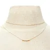 Kettingen Stijl Goud Zilver Kleur Choker Ketting Vrouwen Dubbele Ketting Sleutelbeen 2023 Mode-sieraden Kettingen Voor Dames Collier