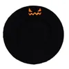 BERETS HALLOWEEN ricami cappello da berretto da berretto Sorride cappucci alla moda Cappelli alla moda Girl Elegante Dressimi Slouchy Painter