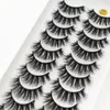 False Eyelashes 510Pairs 3D Mink Lashes Natural Dramatic Faux Cils Makeup Wholesale Fake Eyelash Extension Maquiagem 230530