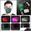 Inne imprezy imprezowe Maski z PM2.5 filtruj Luminous LED Maski do festiwalu maskaradę Rave Drop dostawa do domu dhdwg