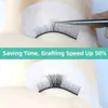 False Eyelashes AGUUD Sharp Narrow Thin Pointy Premade Fans Lash Middle Stem Russian Volume Faux Mink for Extensions 230530