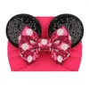 Accessoires pour cheveux 2023 Winter Bow Bands Mode mignonne pour les filles