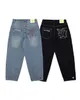 Womens Jeans Harajuku Pockets Korean Streetwear Retro Trousers Grunge Vintage Low Waisted Cargo Pants Y2K Women 230530