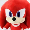wholesale New Sonic soft Hedgehog Sonic children Plush Doll Tarsnack Hedgehog Doll Toy suit baby the gift popular elastic decked out