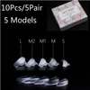 Tools 10pc/5Pair DIY Silicone Eyelash Perm Pad Rods Shield Lifting Recycling 3D Eyelash Growth Treatment Reuseable Lifting Tools