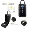 Caixas de armazenamento Bins Key Secure Tuya Ttlock Impressão digital Bluetooth WiFi Digital Keybox Aplicação Acesso remoto Montagem na parede Airbnb Lock Box 230531