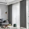 Curtain Pattern Mixed Color Thickened Chenille Jacquard Shading Curtains For Living Room Bedroom Home Decoration Customization