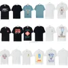 Casablanc t-shirt masculina designer t camisas Vestuário moda tees marca tshirt luxo manga curta roupas masculinas Agasalho t-shirt lazer roupas femininas