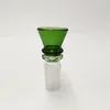 DPGB120 Цветная курительная чаша из боросиликата, 14 мм, с одним отверстием посередине.