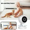 Kamery zabezpieczające kamerę wewnętrzną bezprzewodową HD inteligentne kamery do domu Monitor Baby Monitor IR Nocne Cam